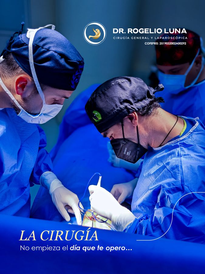 La cirugía no empieza el día que te opero